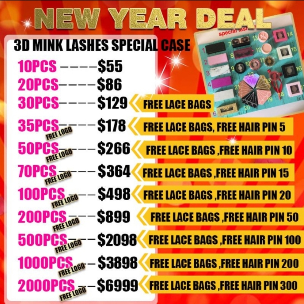 Selling My 3D Mink Lashes Vendor